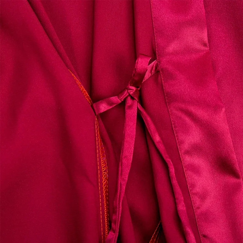 

Satin Silk Women'S Soft Long Bathrobe Female Elegant Homewear V-neck Robe for Women Sleepwear Fashion Nightwear Oversized