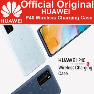 original huawei p40 wireless charge case 22 5w tüv magnetic back cover car mount ana an00 free global shipping