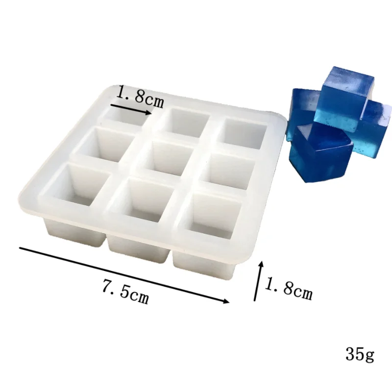 

Форма для льда Aouke силиконовая 9 кубиков