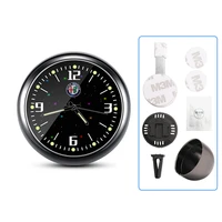 for alfa romeo 159 giulietta giulia 147 156 mito stelvio gt sportiva car clock style sticker watch auto decoration accessories