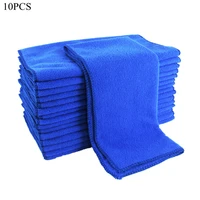 10pcs 3030cm microfiber car cleaning towels automobile motorcycle washing glass home household cleaning small towel
