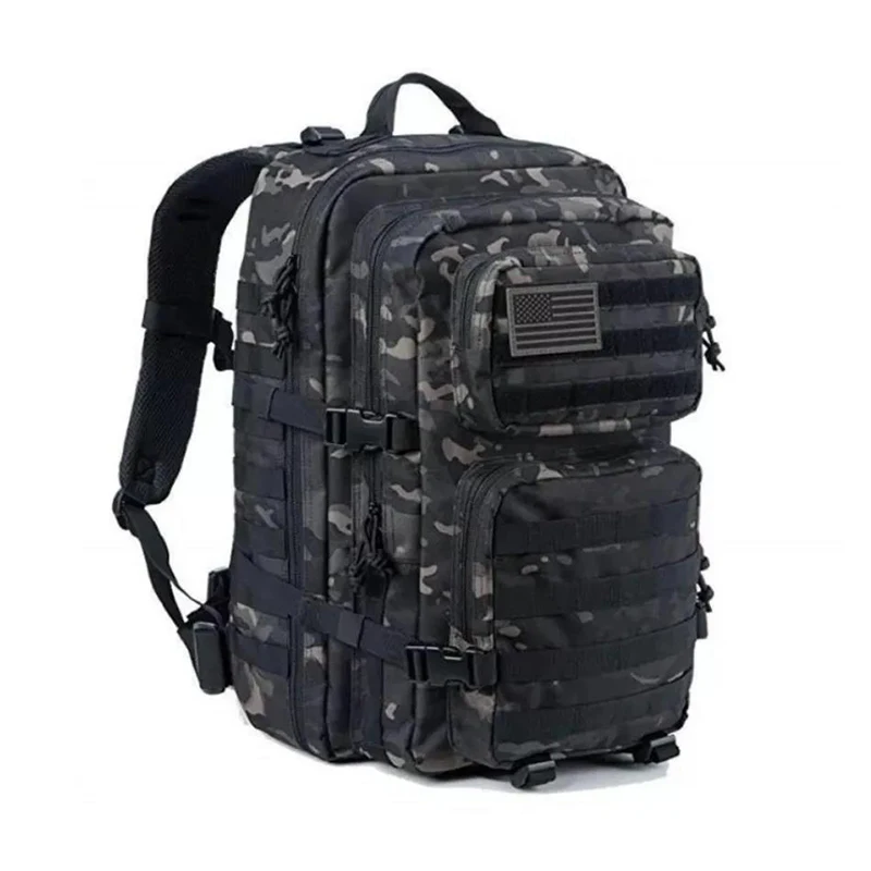 

Военный стиль, вместительный водонепроницаемый рюкзак объемом 50 л, тактическая сумка с мягкой спинкой 3P, подходит для кемпинга, альпинизма