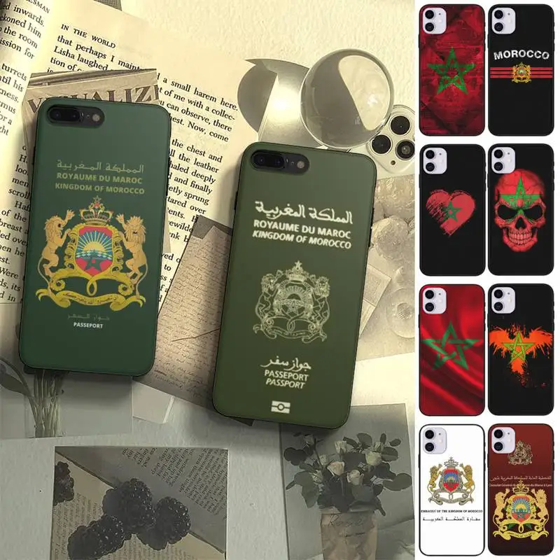 Чехол для телефона с флагом и гербом Марокко для Samsung S10 S20 Fe Lite S21 S30 ULTRA Plus 5G.