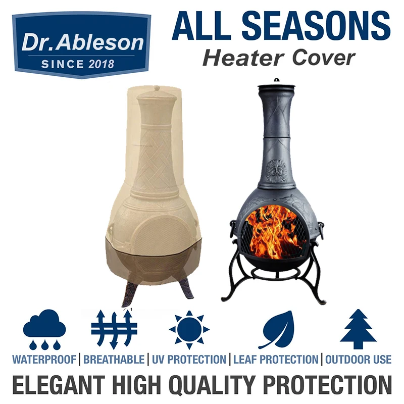 

Oxford Cloth Dust Cover Moisture Waterproof Cover Protective Cover For Patio Heater Table Chairs Home Garden Rattan Furniture