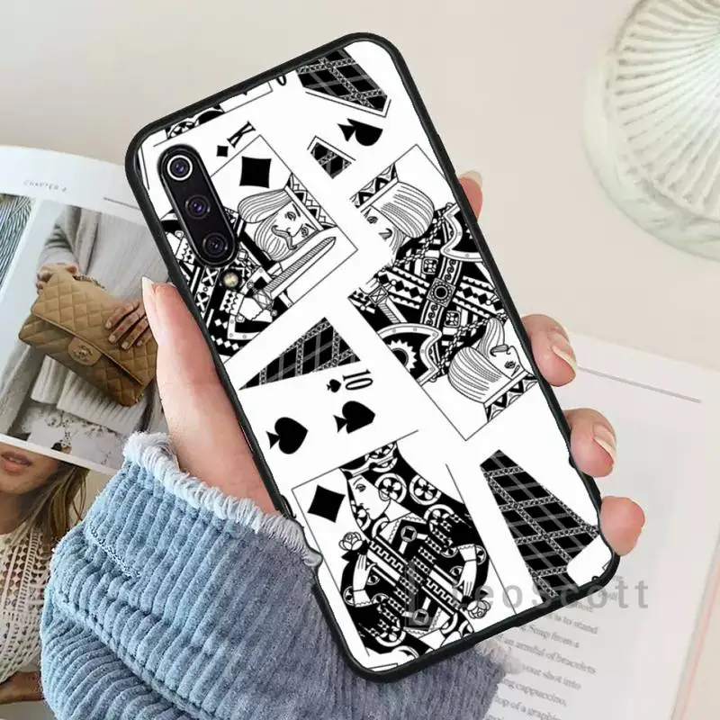

Design poker wallpaper Phone Case For Xiaomi Redmi 7 9t 9se k20 mi8 max3 lite 9 note 8 9s 10 pro