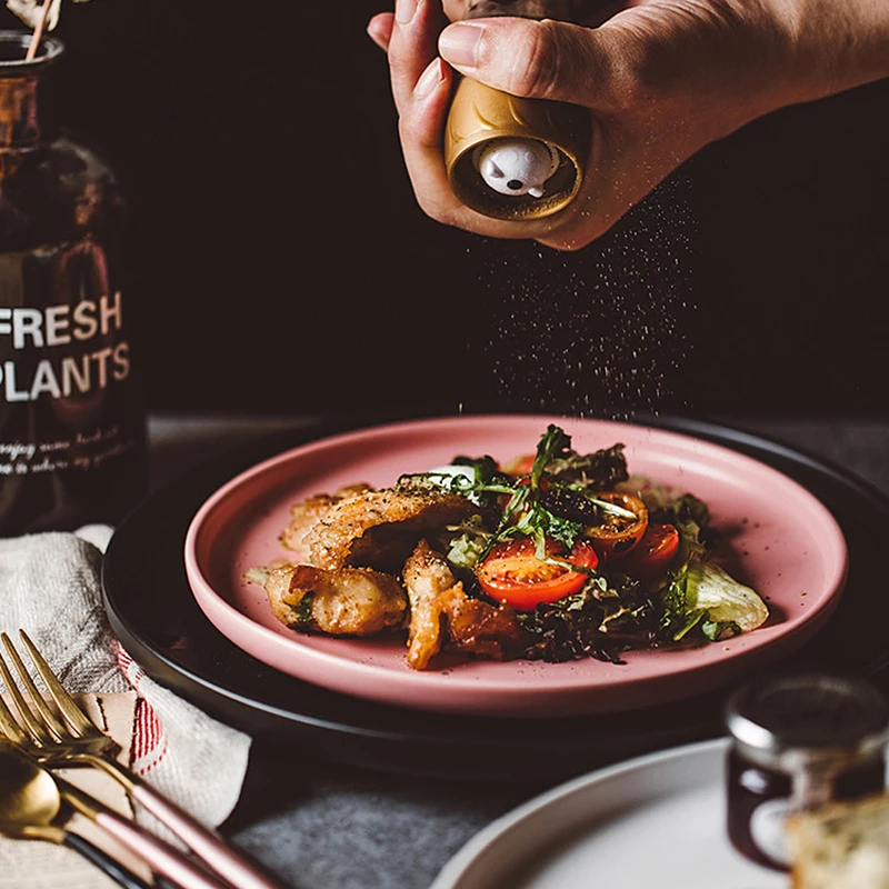 Матовая керамическая тарелка для фотосъемки Блюдо Поднос фотография фоновая