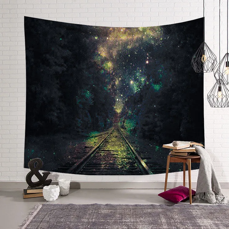 Новый Индийский Гобелен Мандала гобелен космического человека украшение для