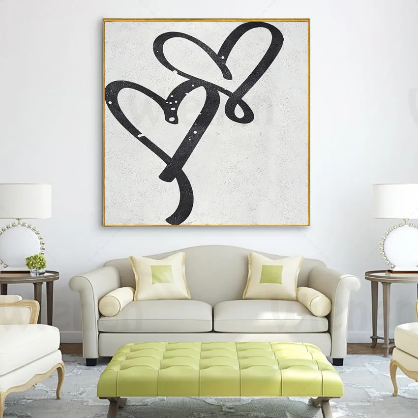 

Square Abstract Colorful Posters and Prints Oil Painting Canvas Painting Home Decoration For Living Room Bedroom Wall Art Decor