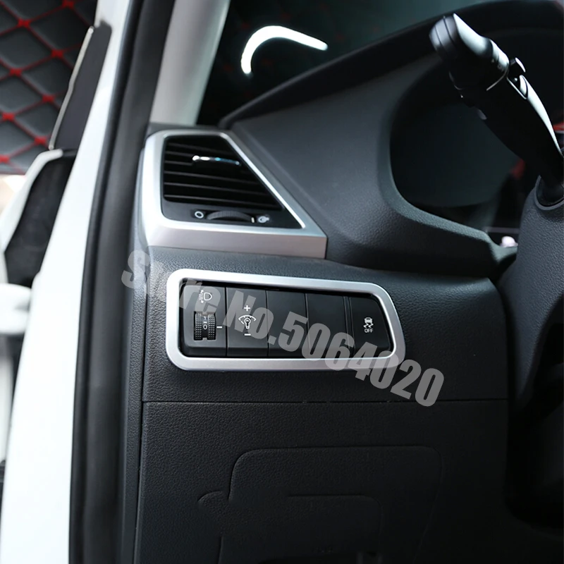 Для Hyundai Tucson 2016 2017/18 2020 ABS Матовый/углеродное волокно Автомобильная фара