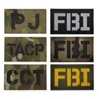 Нашивка AIR SUPPORT AFSOC TACP PJ IRSkill, нашивка ФБР MC, камуфляжная, светоотражающая, военная, на липучке