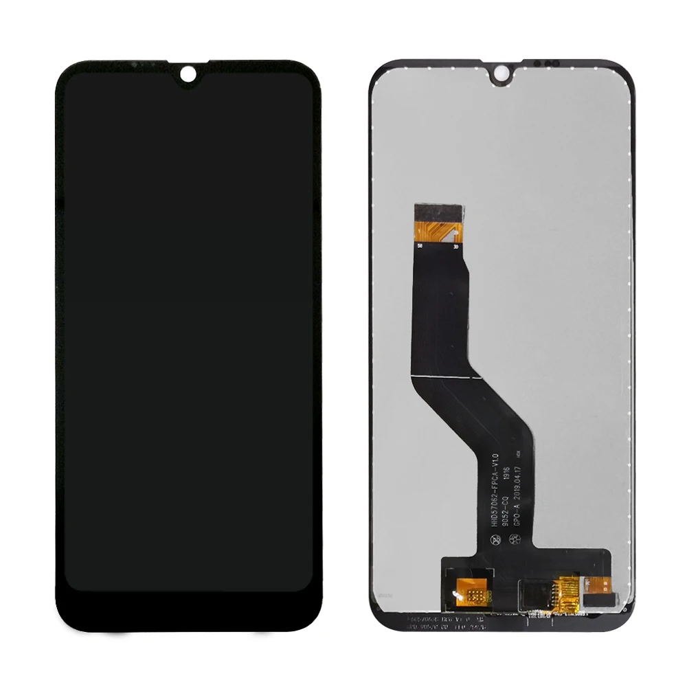 5 71 black for cubot r19 lcd display with touch screen digitizer assembly for cubot r19 phone accessoriestools free global shipping