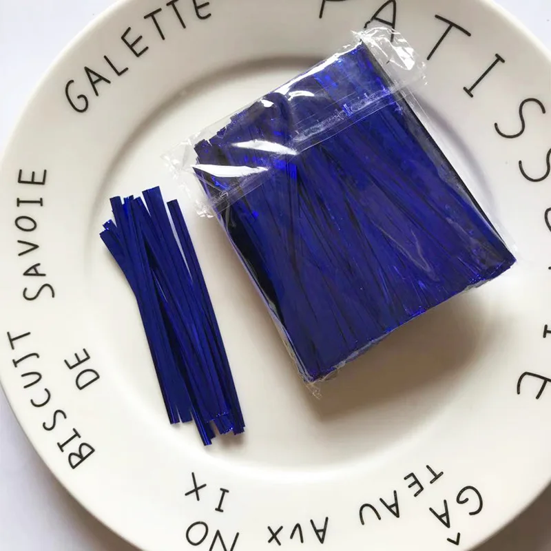 Красочные леденец обернуть Печенье Хлеб Тост закуски украшения ленты 1000 пакетов