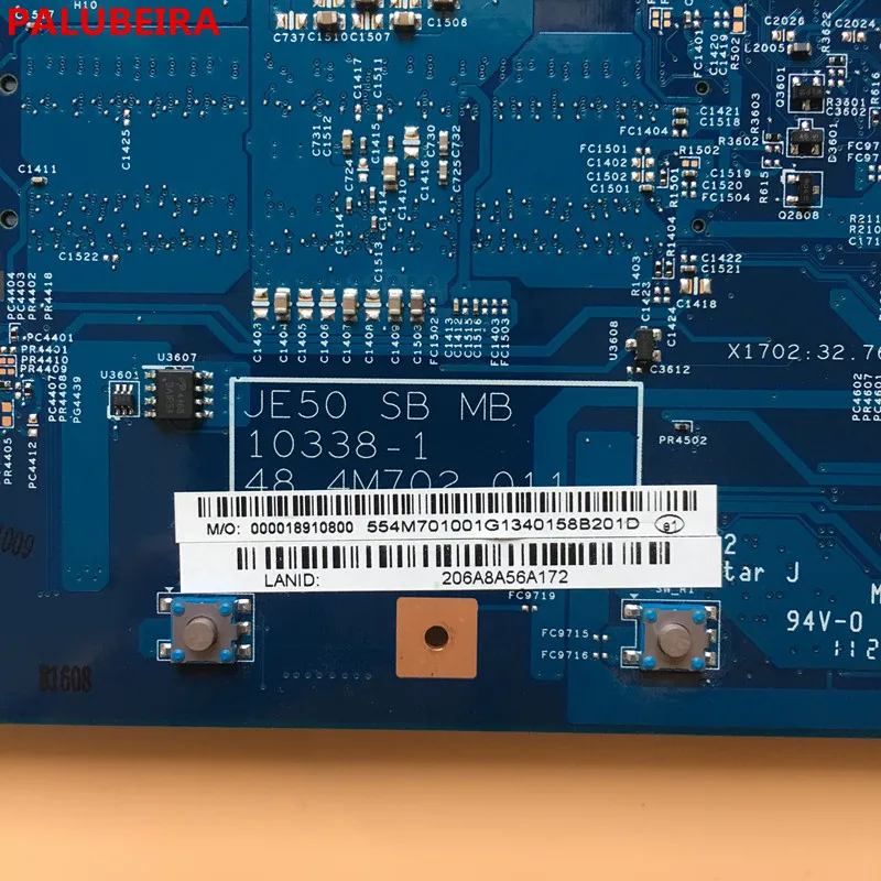 Материнская плата PALUBEIRA MBRNW01001 48.4M702.01M для acer Aspire 5560 5560G, основная плата без чипа видеокарты, протестированная, отлично работает