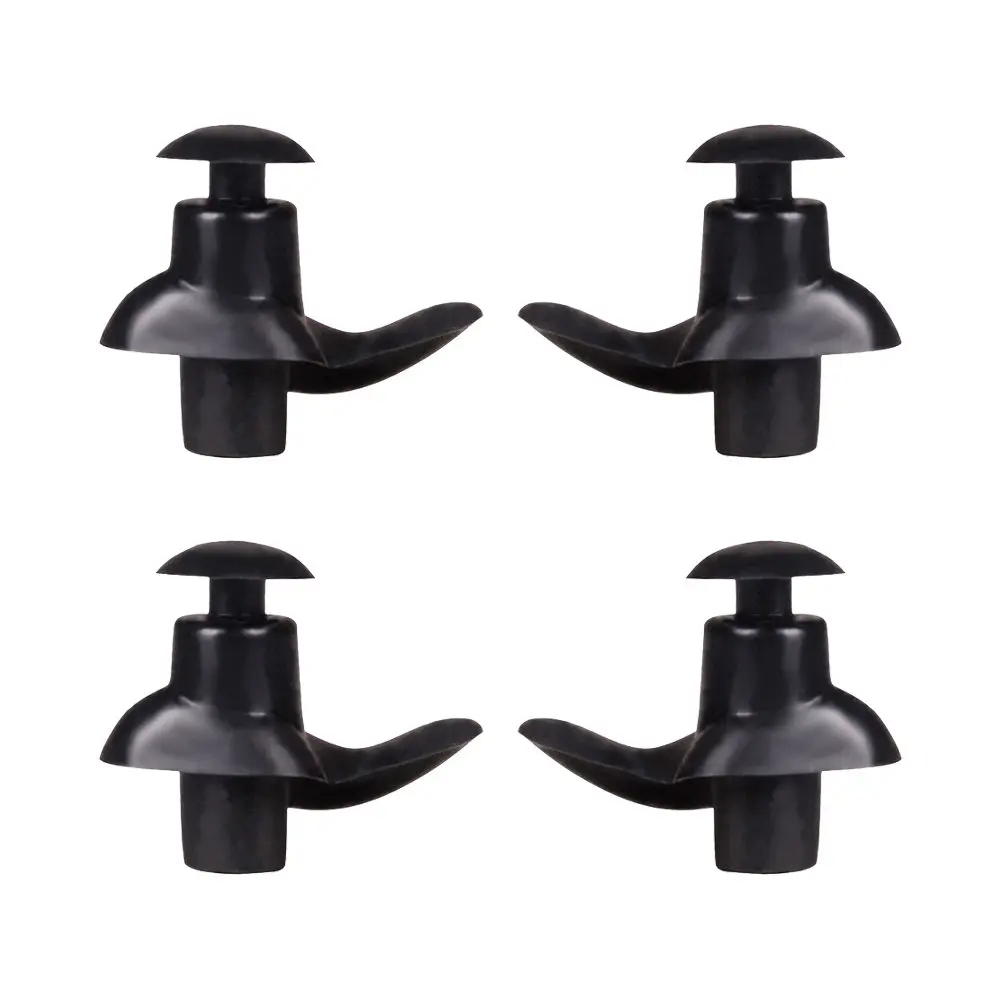 2 пары силиконовые водонепроницаемые затычки для ушей | Спорт и развлечения