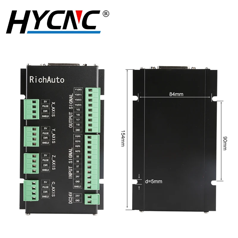3-осевой пульт управления ЧПУ Richauto DSP A11 USB-пульт дистанционного для