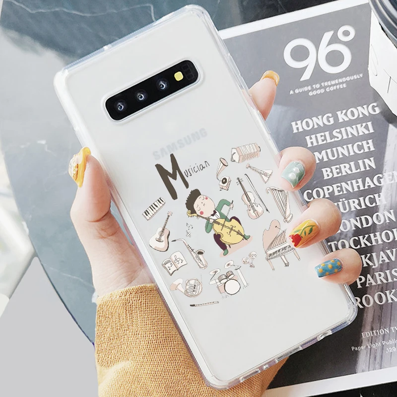 Мягкий чехол для телефона Samsung S6 S7 Edeg S9 Plus S10 + S10E Lite A50 A70 NOTE8 | Мобильные телефоны и