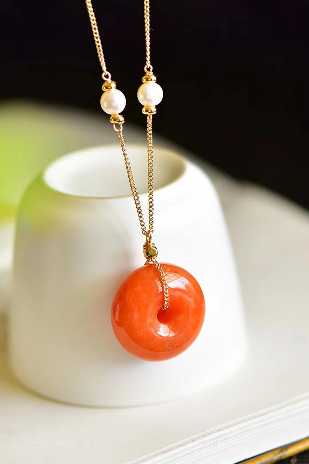 

SHIQING Изящные Ювелирные изделия красный нефрит Бирма нефрит Натуральный Коралл Подвеска Ожерелье Серьги Браслет набор только одна распрода...