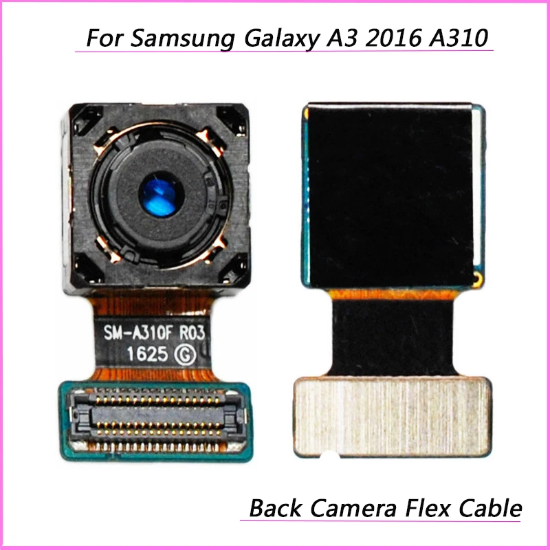 Задняя камера для Samsung Galaxy A3 2016 A310 A310F задняя большая гибкий кабель основной