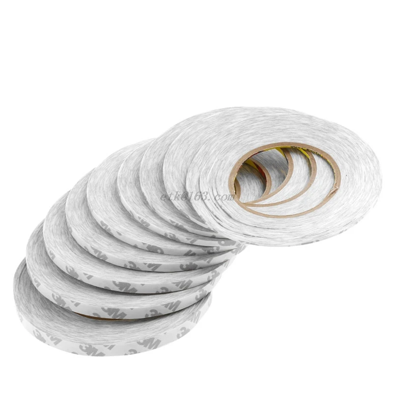 

3M Strong Sticky Double Sided Adhesive Tape 2mm-10mm 50m Length For Home Hardware New New Dropshipping