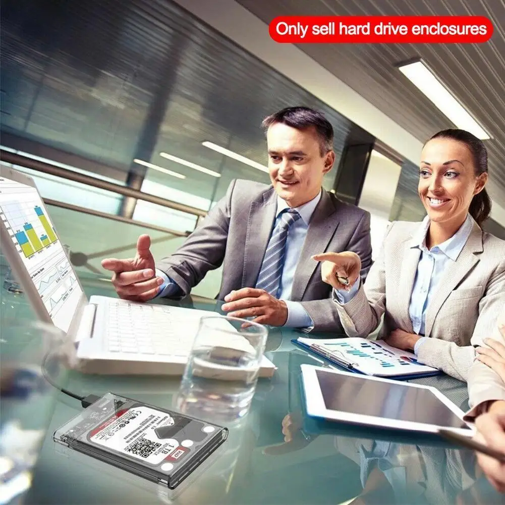 

Корпус для жесткого диска Usb3.0 2,5 дюйма с последовательным портом Sata Ssd жесткий диск прозрачный Поддержка порта 5 ТБ мобильный внешний диск S3f1