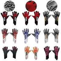 new football gloves goalkeeper thickened latex professional football protection adults non slip soccer goalie goalkeeper gloves