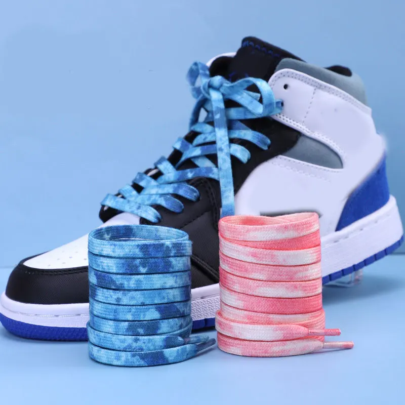 

Women Men Fashion Bootlaces Flat Unisex Shoe Accessories Colorful Polyester Shoelaces Casual Boot Lace Classic Shoe Tie