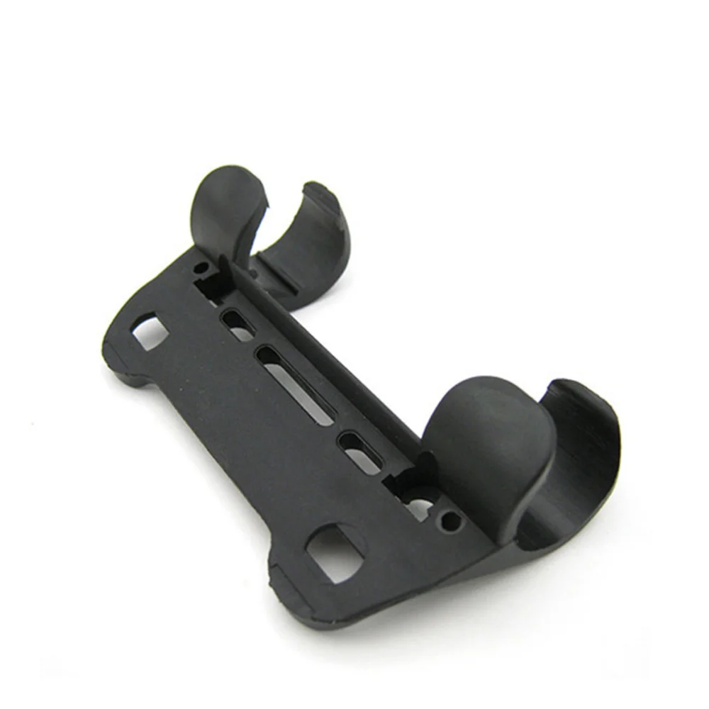 

5pcs Portable Retaining Bracket Mount Double Mouth Inflator Frame Accessories Durable Pump Holder Fixing Clip Bike Cycling Black