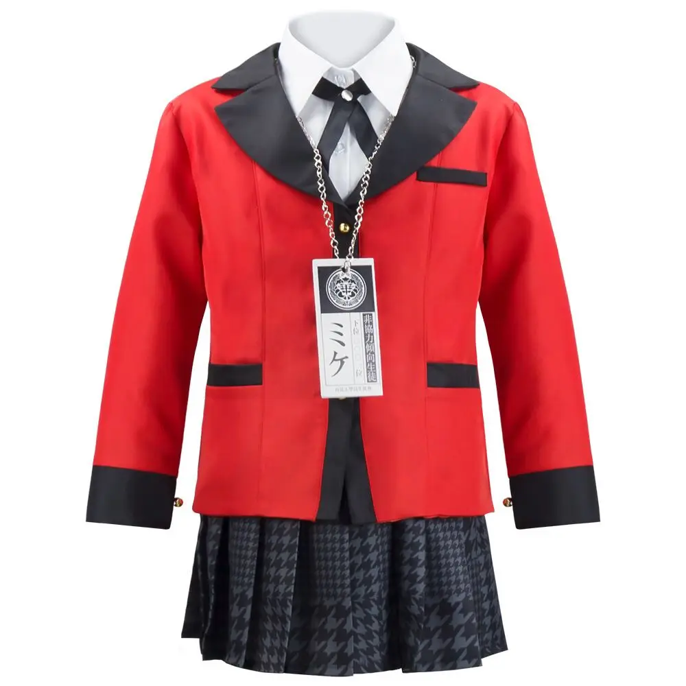 Аниме аниме Kakegurui Runa Yomozuki костюм для косплея джабами юмеко оранжевая толстовка с