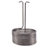 stainless steel immersion wort chiller tube for home brewing super efficient wort chiller home wine making machine part