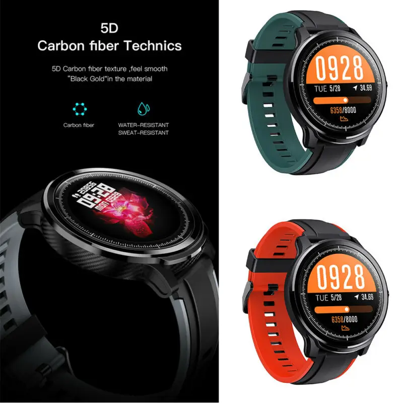 Kospet Probe Bluetooth Smart Watch Bracelet Fitness Tracker Wrist Heart Rate Monitor Waterproof Sport For Android iOS |