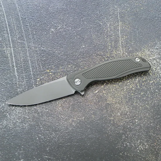 Green Thorn F95 R18/R19 складной нож для ежедневного использования, D2 bladeTitanium ручкой уличный походный Охотничий Тактический Карманный выживания нож для фруктов - Цвет: R19