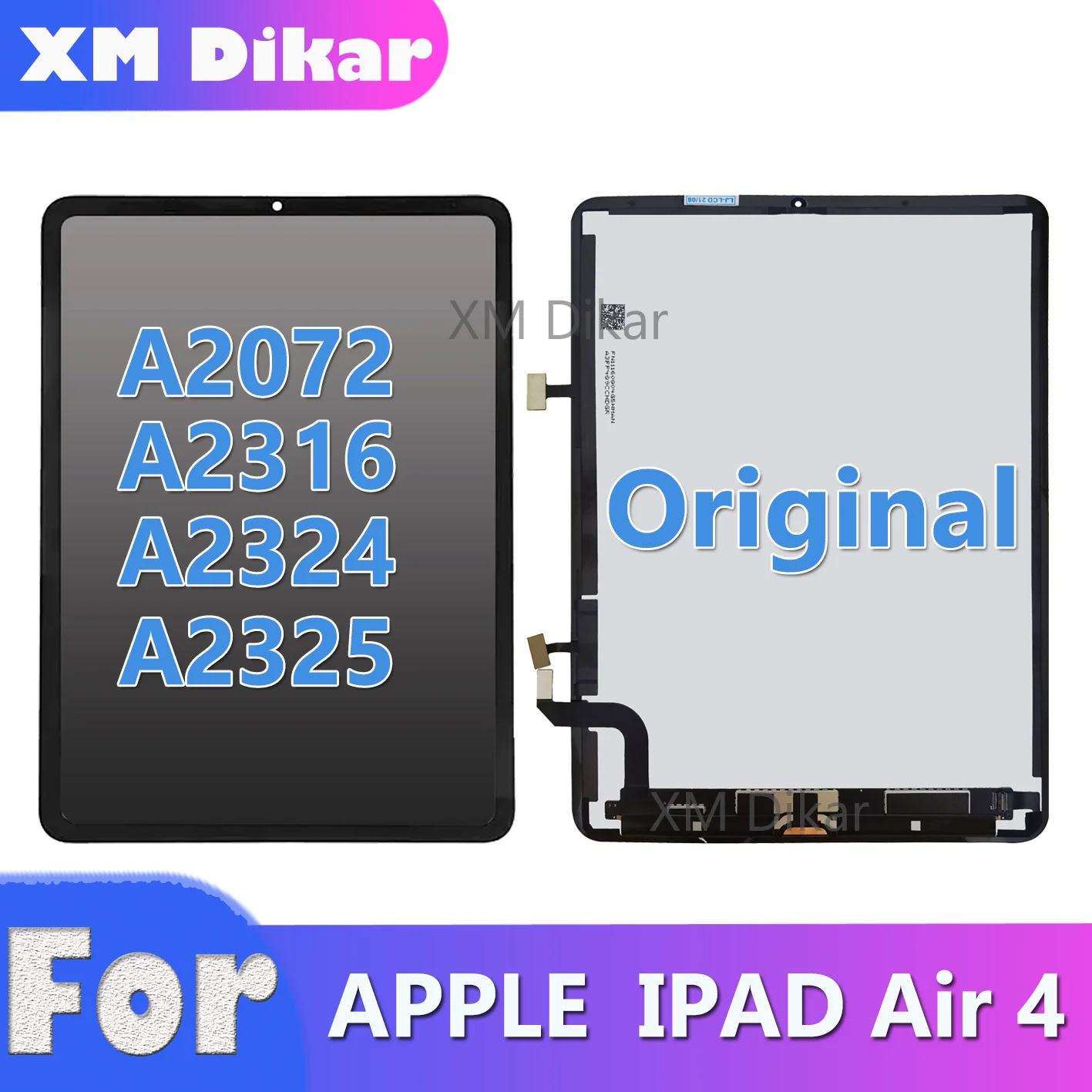 Оригинальный ЖК-дисплей для Apple iPad Air 4 4-го поколения 10 9 дюйма Air4 2020 A2324 A2325 A2072 A2316