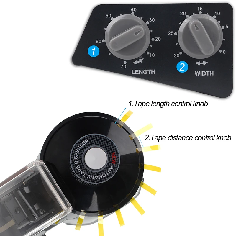 kuaiqu automatic tape dispenser electronic tape machine office equipment tool tape cutting machine width 3mm 25mm 110v 220v free global shipping