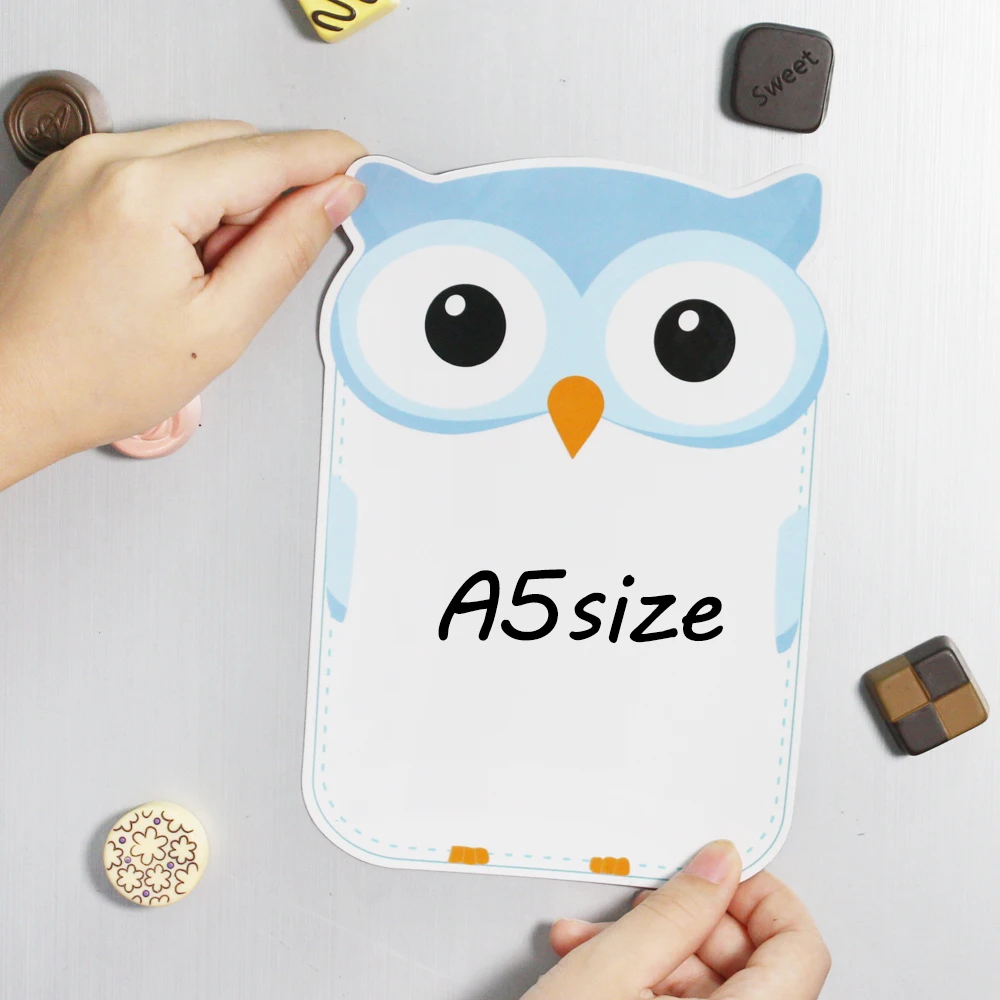 Животные Сова письмо доска для рисования сообщения игрушки магниты досок