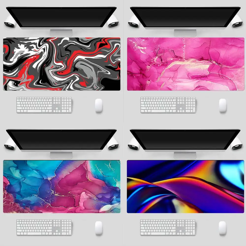 

Marble Pattern Mouse Pads Pad Gamer Office Pc Keyboard Laptop Mousepad Mat Large Desk Accessories Xxl Gaming Kawaii Mause Carpet