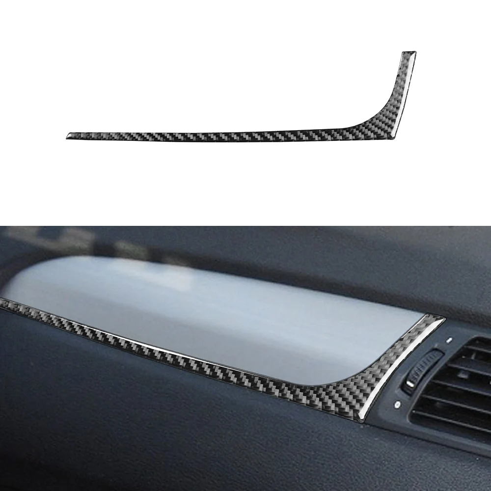 

Dashboard Panel Decal Decoration Cover Trim Sticker for BMW F25 F26 X3 X4 2011-2016 Soft Carbon Fiber Car Interior Accessories