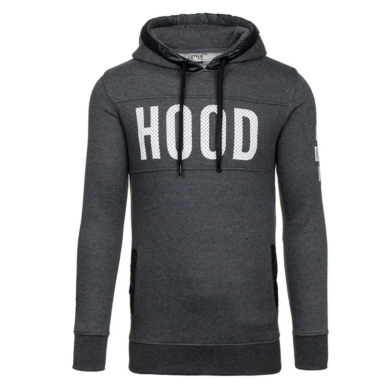 

ZOGAA Plus Size Men Hoodie Jacket Autumn Drawstring Zipper Male Hooded Sweatshirt Long Sleeve Pocket Men's Pullover Hoodie Coat