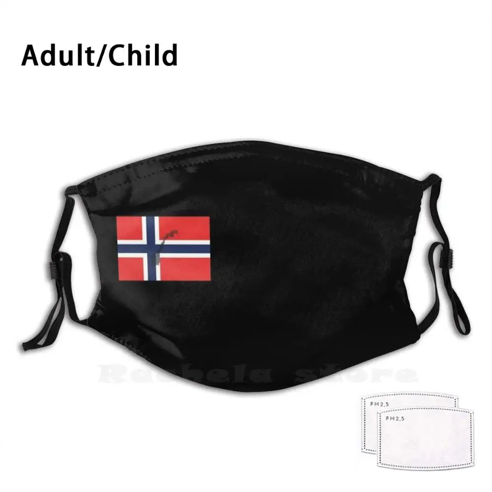 Моющаяся маска для рта против пыли с принтом флага|Мужские маски-балаклавы| |