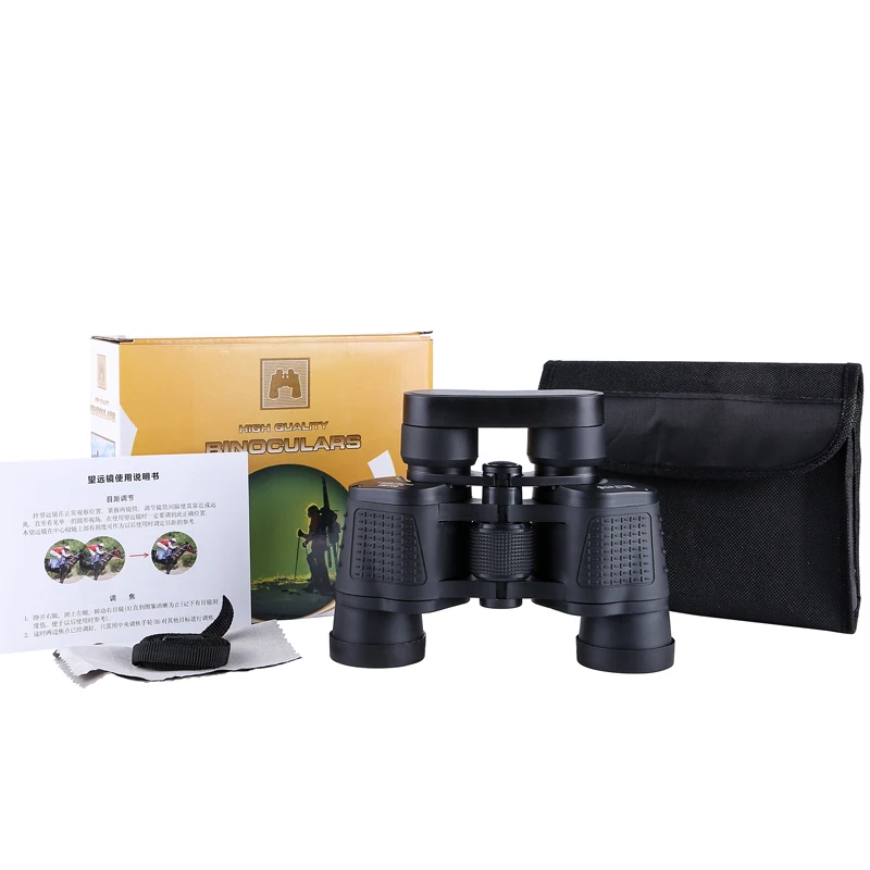 

Binoculars 80X80 Long Range 15000m HD High Power Telescope Optical Glass Lens Low Light Night Vision for Hunting Sports Scope