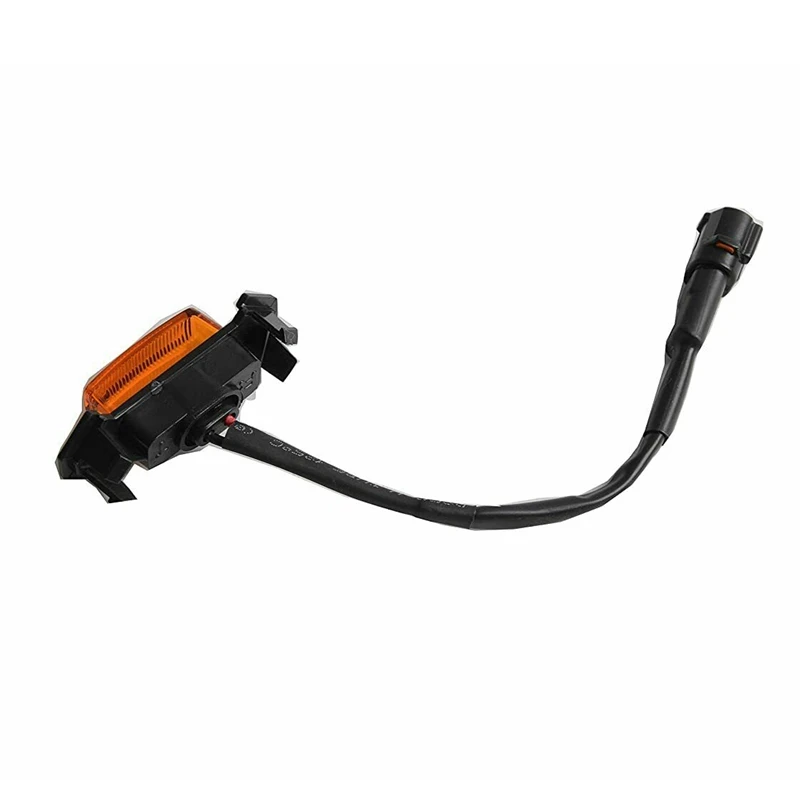 4 шт. передняя решетка для автомобиля желтые светодиодные фары Toyota Tacoma с грилем TRD