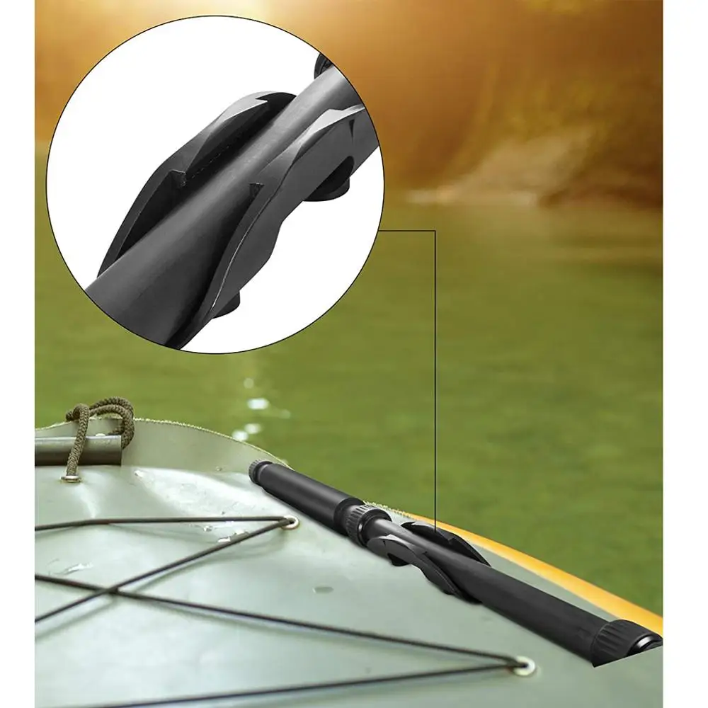 Морской держатель весла для каяка черного цвета из пластика для каноэ, лодки, аксессуары для рыбалки, парусной яхты, катамарана
