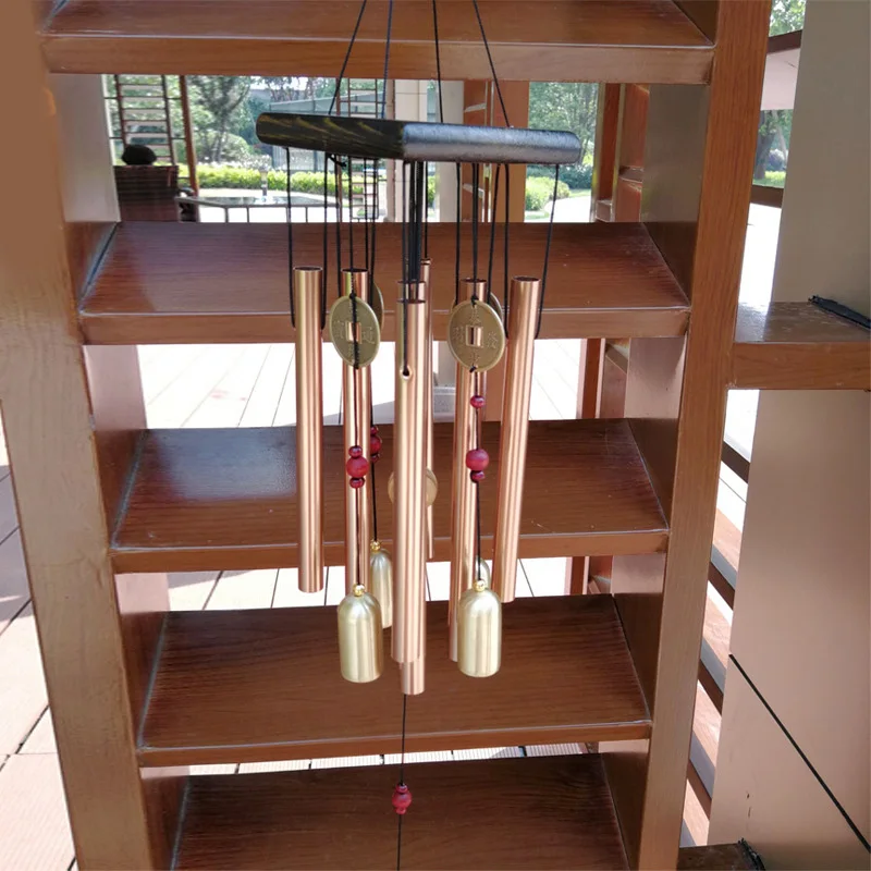 

Wind Chimes Bells Metal Tubes Outdoor Yard Garden Home Decoration Perfect Qift Декор Для Дома Decoração Para Quarto