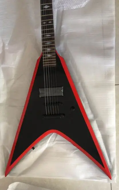 Оптовая продажа гитар Новое поступление на заказ FV электрическая гитара в черном