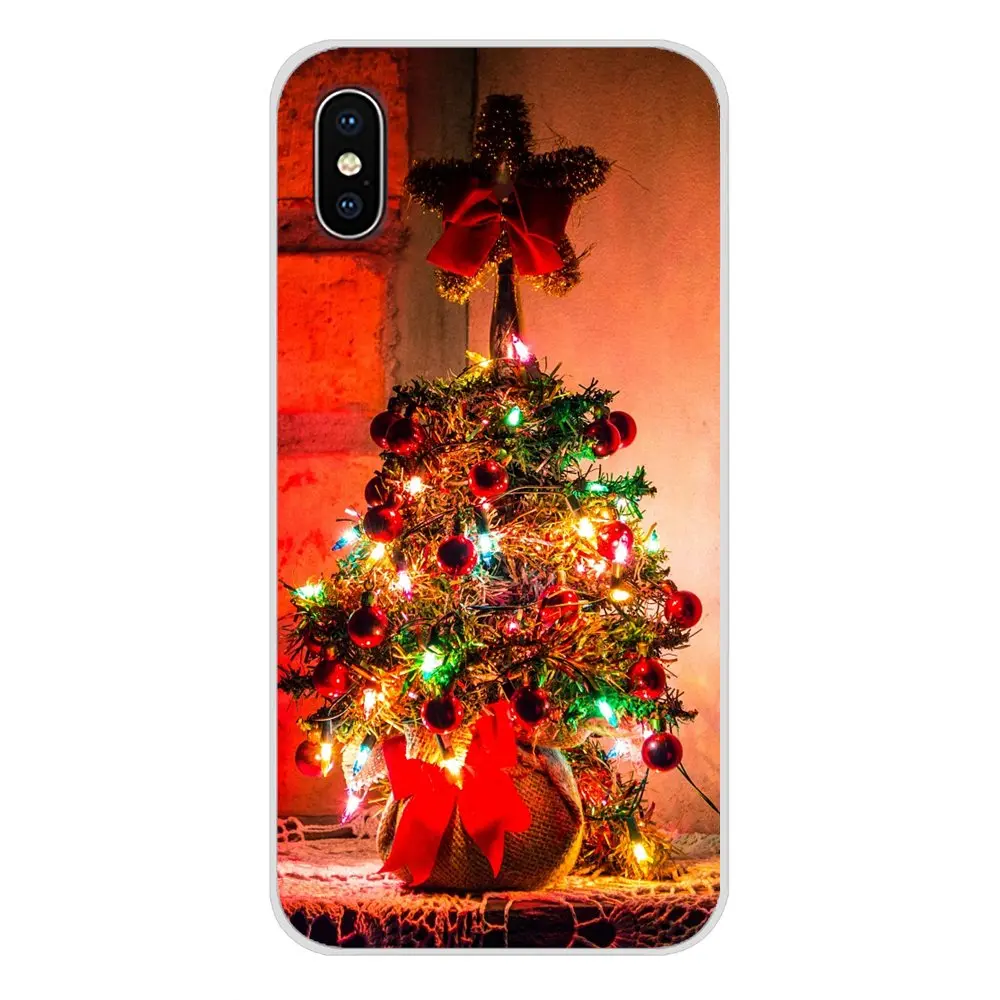 images 7 Новогодняя новогодняя елка для Xiao mi 4 mi 5 mi 5s mi 6 mi A1 A2 5X6X8 9 Lite SE Pro mi Max Mix 2 3 2S силиконовый чехол - Цвет: images 7