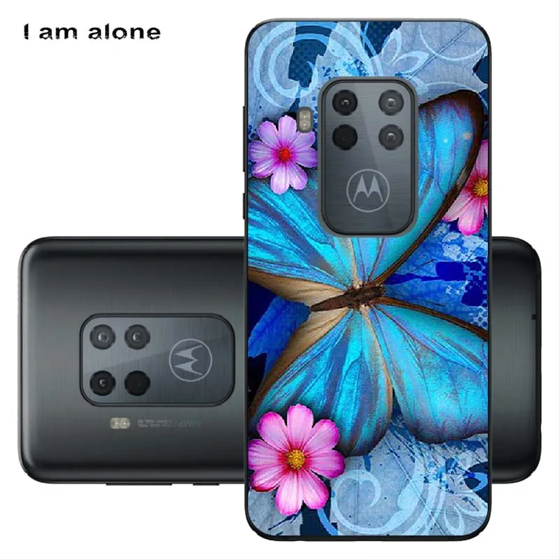 Чехлы для телефонов Motorola One Pro Zoom/One power мягкие сумки из ТПУ мобильный мультфильм Печатный чехол для Moto One Pro - Цвет: Solf TPU W45