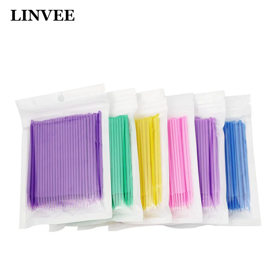 100/300 шт. кисточки для наращивания ресниц|Накладные ресницы| |