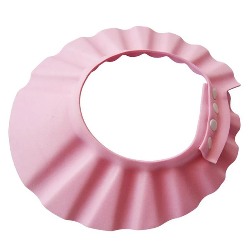 Champ&uacute; seguro ajustable para ni&ntilde;os, gorros suaves de protecci&oacute;n para el ba&ntilde;o y la ducha, impermeable, 3 colores, 2021-2