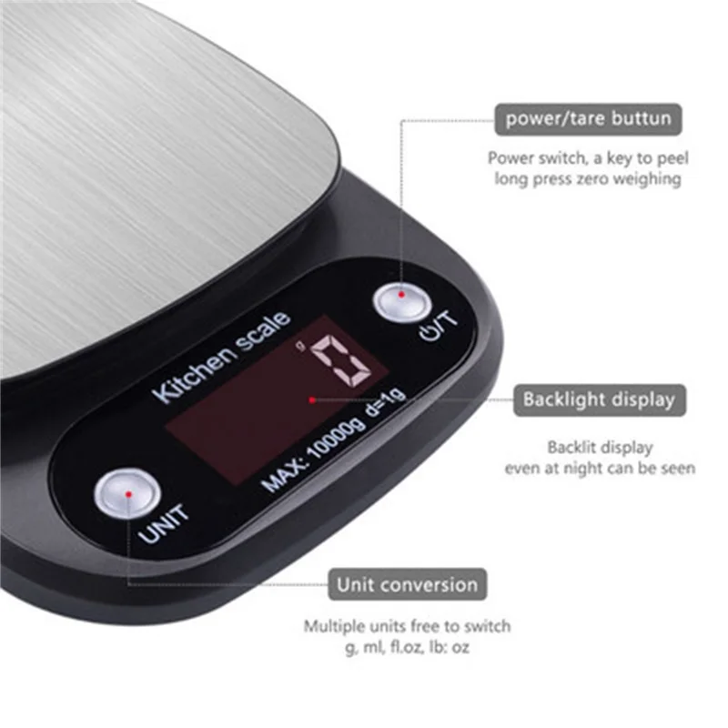 10kg 1 gramera smart digital kitchen precision realme scale electronic weights balance drugs kitchens appliances cooking unit free global shipping