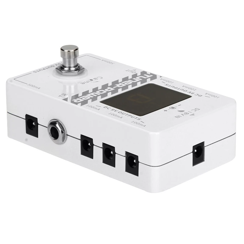 Тюнер Caline Cp-09 2-в-1 и блок питания True Bypass для постоянного тока 9 В педаль эффектов