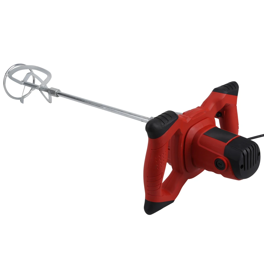 1500W Бетономешалка ручной 6 ступенчатая Электрический миксер для перемешивания